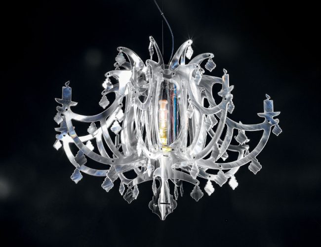 lampadario contemporaneo Ginetta di Slamp